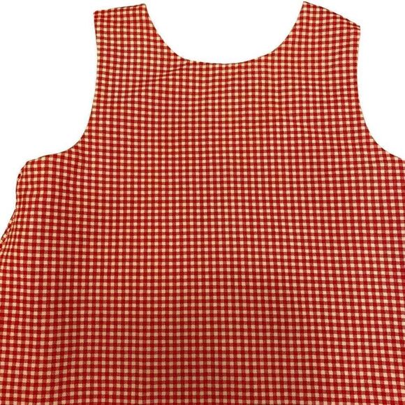 Mulberry Street Reversible‎ Red Green Santa Puppy Christmas Dress Size 6 - Picture 10 of 14